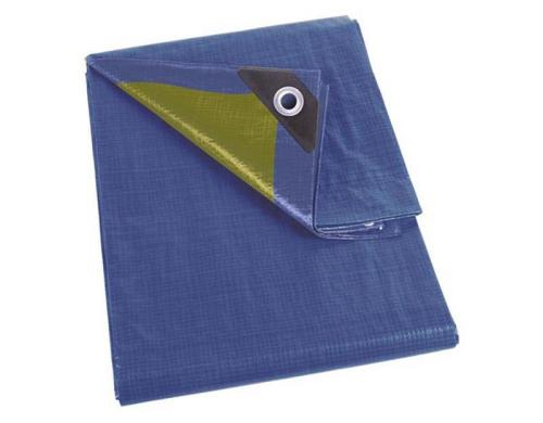 ABDECKPLANE - BLAU/KHAKI - STARK 5 x 8 m