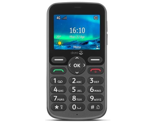 Doro 5860 Graphite 2.8, 4G LTE, 2MP