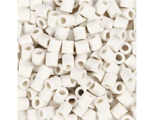 Creativ Company Bügelperlen Nabbi Bio 3000 Stück, BIO, Weiss