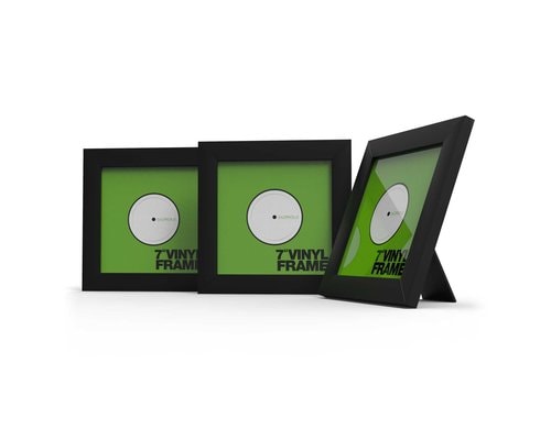 Glorious Vinyl Frame Set 7 7-Zoll, Schwarz, 3er-Pack