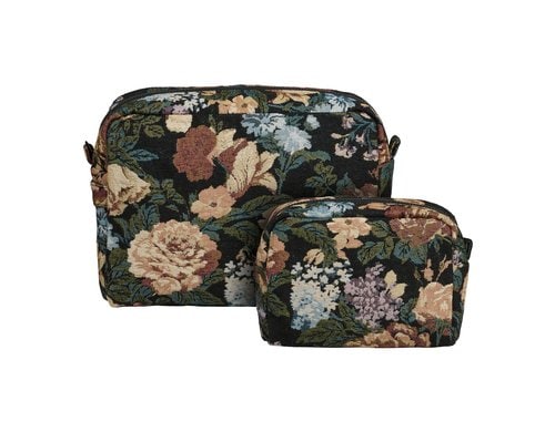 House Nordic Necessaire Kosmetiktasch Zoe 2er Set, 9x20x14 cm & 11x30x22 cm (LxBxH)