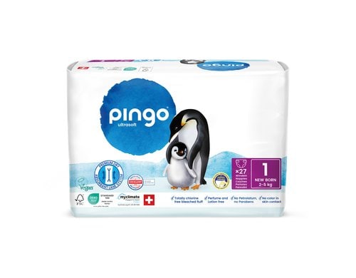 Pingo Windeln Einzelpack 1 New Born 2-5 kg / 27 Stk.