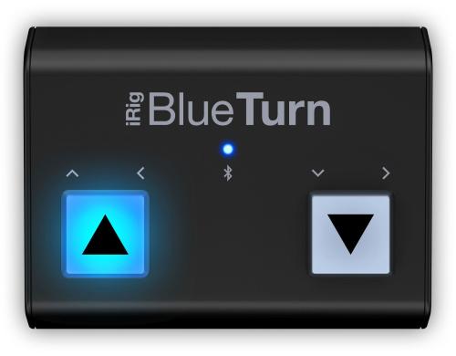 IK Multimedia iRig BlueTurn Bluetooth Seitenwechsler für iOS/Android