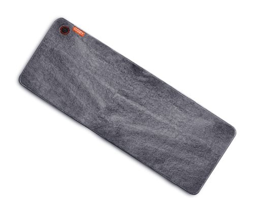 Bodi-Tek Cozy Heizdecke Jorv - Grau Kabellos mit Powerbank 10'000 mAh