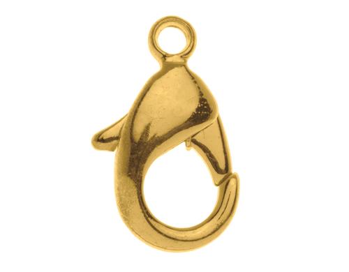 Glorex Verschluss Karabiner gold 19 mm - mit Endkappen 63709054 verwenden