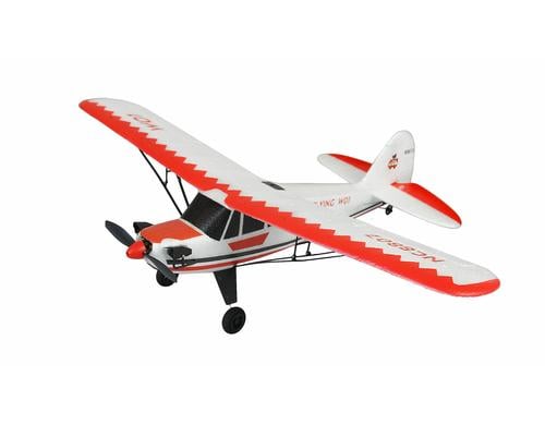 Amewi Piper J-3 CUB rot/weiss 3 Kanal RTF, Gyro, Mode 2