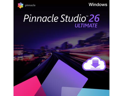 Pinnacle Studio 26 Ultimate Windows,Voll., ESD, ML