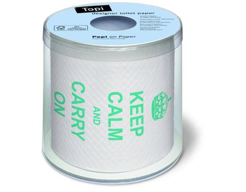 Paper + Design Toilettenpapier Keep calm 1 Rolle à 200 Blatt