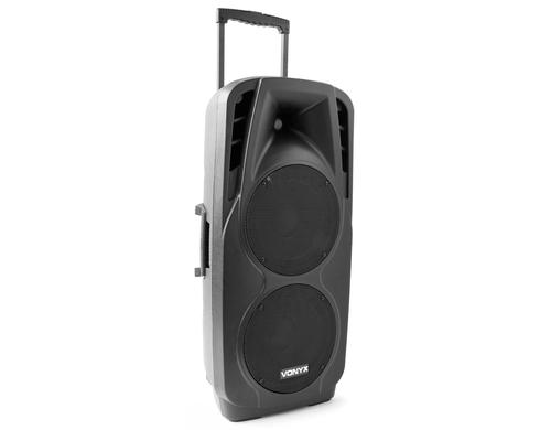Vonyx SPX-PA9210 2x 10 mobiler Lautsprecher mit Akku,1000W