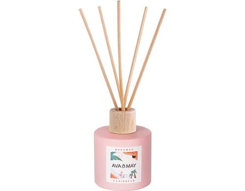 AVA & MAY Duftstäbchen Bahamas 6.6x6.6x20 cm, Stäbchen aus Echtholz