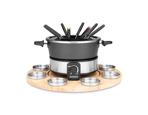 Gastroback Fondue Set 42566 8 Gabeln, Drehscheibe, 8 Edelstahlschälchen