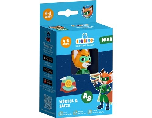 Edurino Figur Mika Wörter nur DE