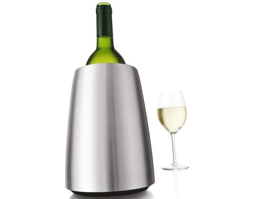 Vacu Vin Active Wine Cooler Elegant Inox Aktivkühler ohne Eis