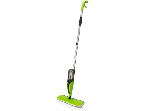 CLEANmaxx Bodenwischer Spraymopp 420ml Sprühmopp, Stiel 3-Teilig, mit Tank,