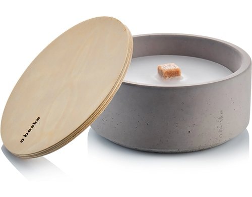 Betonfeuer Suma' Outdoor-Kerze Grösse M (Ø14cm)