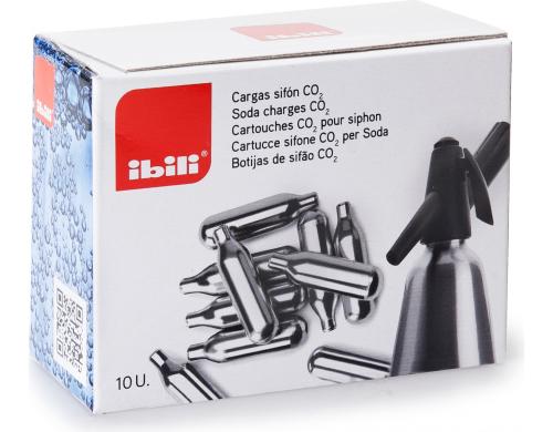 Ibili Sahnesyphon Nachfüllung Schachtel 10 Stück à 8g