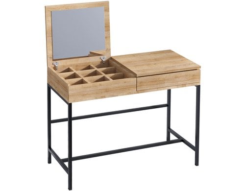 Woody Fashion Schminktisch Linda Span melaminbeschichtet