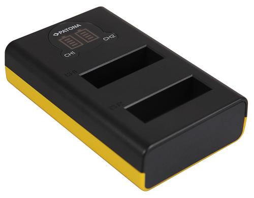 PATONA Dual Ladegerät zu DJI Osmo Action