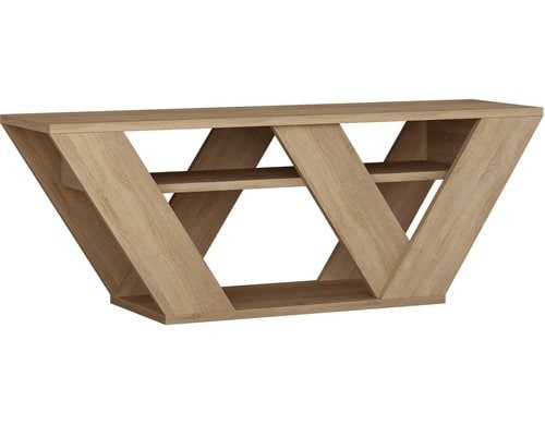 Woody Fashion TV Möbel Pipralla Span melaminbeschichtet, Eiche