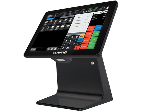 Olympia Registrierkasse TS10 schwarz, 10,1 Zoll Touchdisplay