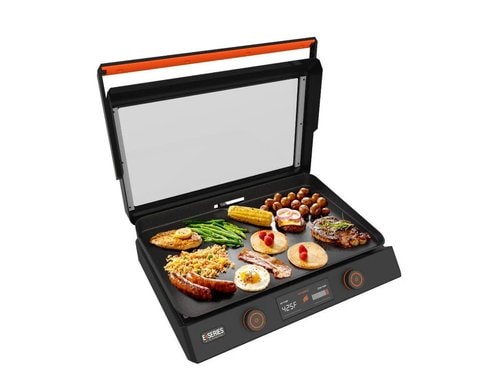 Elektrische Tischgrillplatte der E-Serie 22 Grillplatte- speziell für die EU