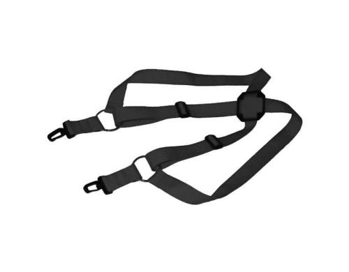 Komfort Kreuzgurt für Senderpulte schwarz