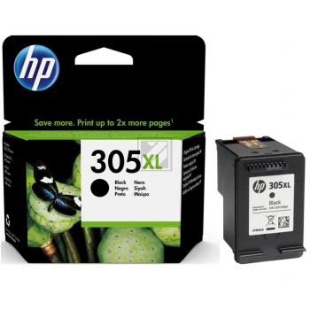 HP Tinte Nr. 305XL - Black (3YM62AE) 4ml, Seitenkapazität ~ 240 Seiten