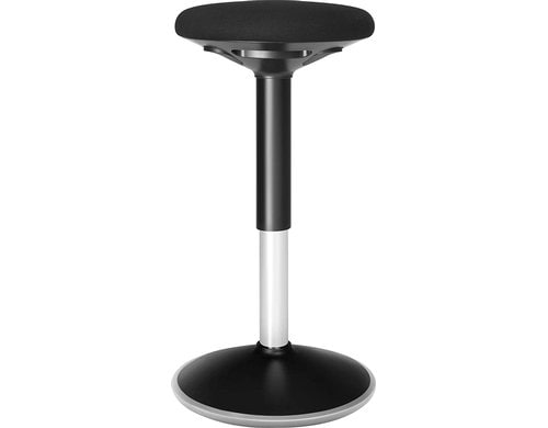 Songmics Hocker Farbe: schwarz, Höhe: 60-82 cm