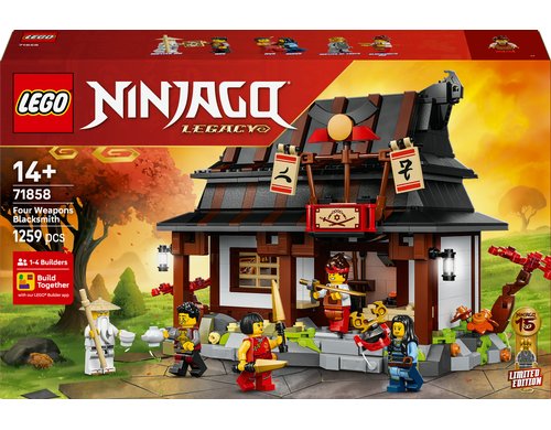 15-Jubiläum der Vier-Waffen-Schmiede LEGO NINJAGO