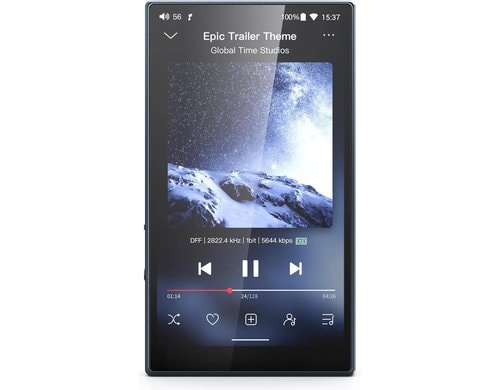 FiiO M21, High Resolution Music Player Blau, WiFi, 64GB, BT, Android 13