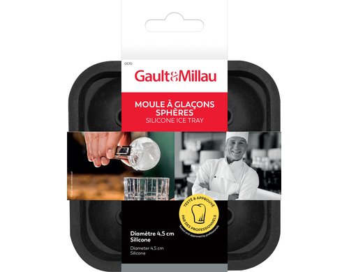Gault&Millau Eiskugelform rund x4