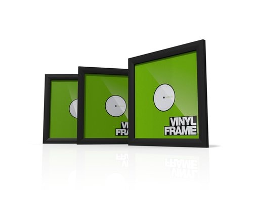 Glorious Vinyl Frame Set 3-teilig, Kunststoff, Schwarz