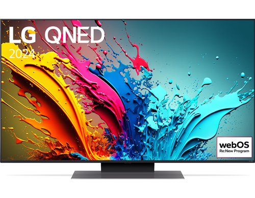 LG TV 50QNED86T6A, 50 LED-TV, UHD QNED, 120Hz, Slim Design 29mm, 1-pole