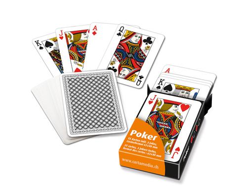 Pokerkarten in Faltschachtel Alter: 8+,