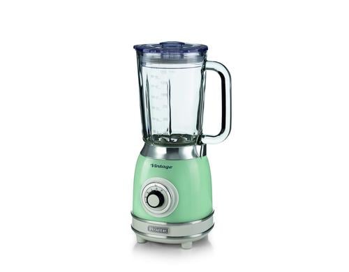Ariete Standmixer Vintage Grün 1000W, 1.5L, 4 Klingen