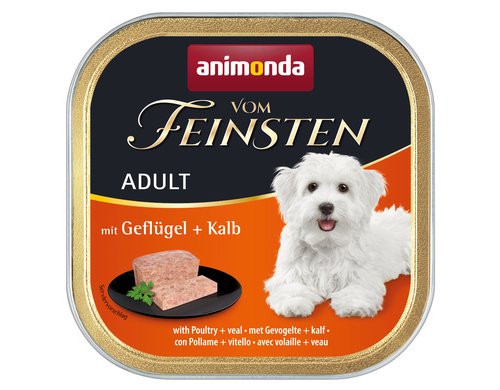 Animonda Dog vom Feinsten Adult 150g Geflügel & Kalb