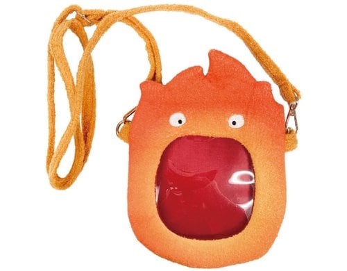 Umhängetasche Das Wandelnde Schloss Calcifer, 20 x 15 x 1 cm