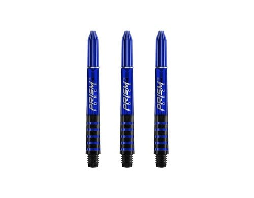 Winmau Shaft Prism Force short 37mm 3 Stück, blau