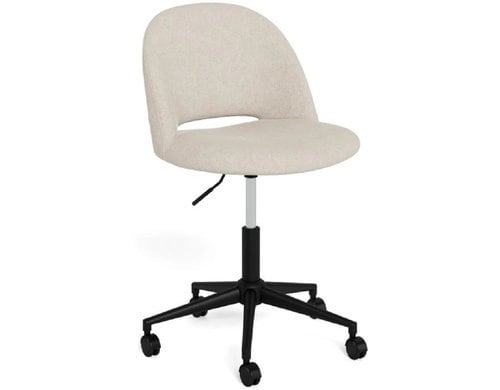 AC Design Bürostuhl Allan beige mit Soft-Bremsrollen