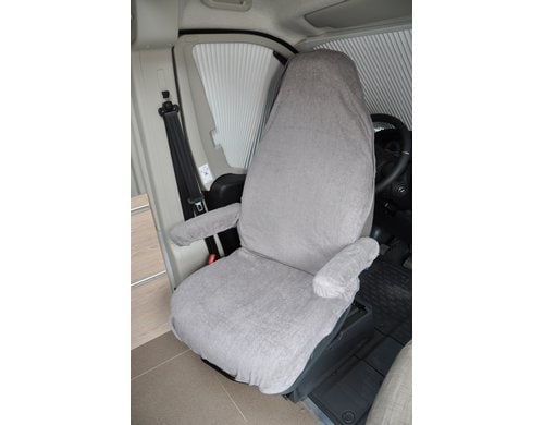 Frottebezug Kabinensitze inkl. Armlehnen, Grau