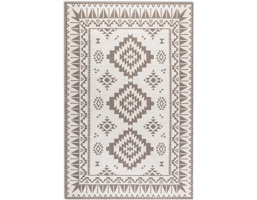 Elle Decoration In & Outd. Teppich Dynamic 100% Polypropylen, 120x170 cm, Linen