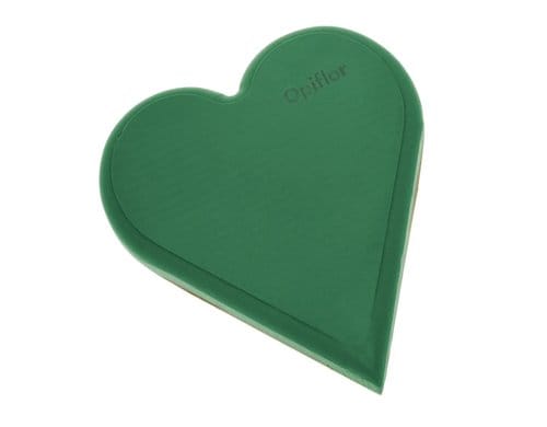 Optiflor Steckschaumherz Forever 36x42x5cm, für Nassblumen, zum Legen