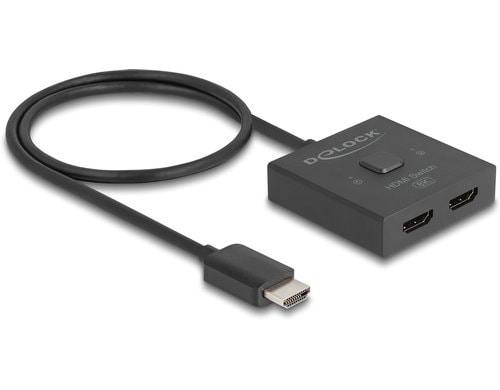 Delock HDMI Switch 2 auf 1 bidirektional 8K