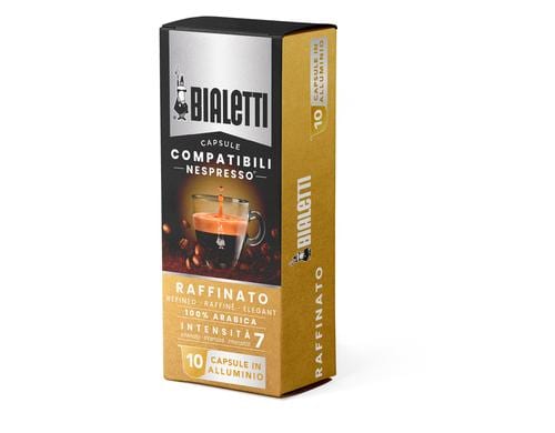 Alu Nespresso-kompatible Kapseln RAFFINATO 10 Stück