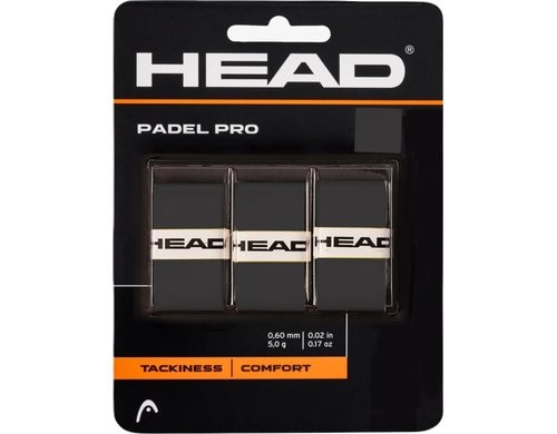 HEAD Padel Grip Padel Pro 3er-Pack black