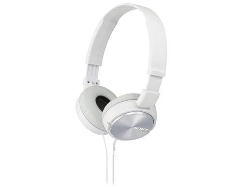 Sony MDR-ZX310W, aufliegender Kopfhörer weiss, geschlossen, faltbar