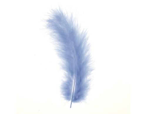 Glorex Marabu-Federn hellblau 2g, ca 15 Stück