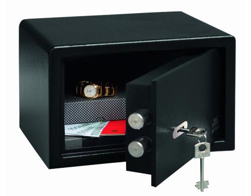 Burgwächter Möbeltresor PointSafe 1 S Doppelbartschloss