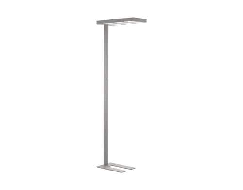 EGLO GARABELLA LED-Stehl. Silber 72W, 10500lm, 4000K, UGR 19, Dimmbar