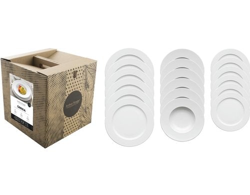 AK Telle Set 18-Teilig Omnia Porzellan